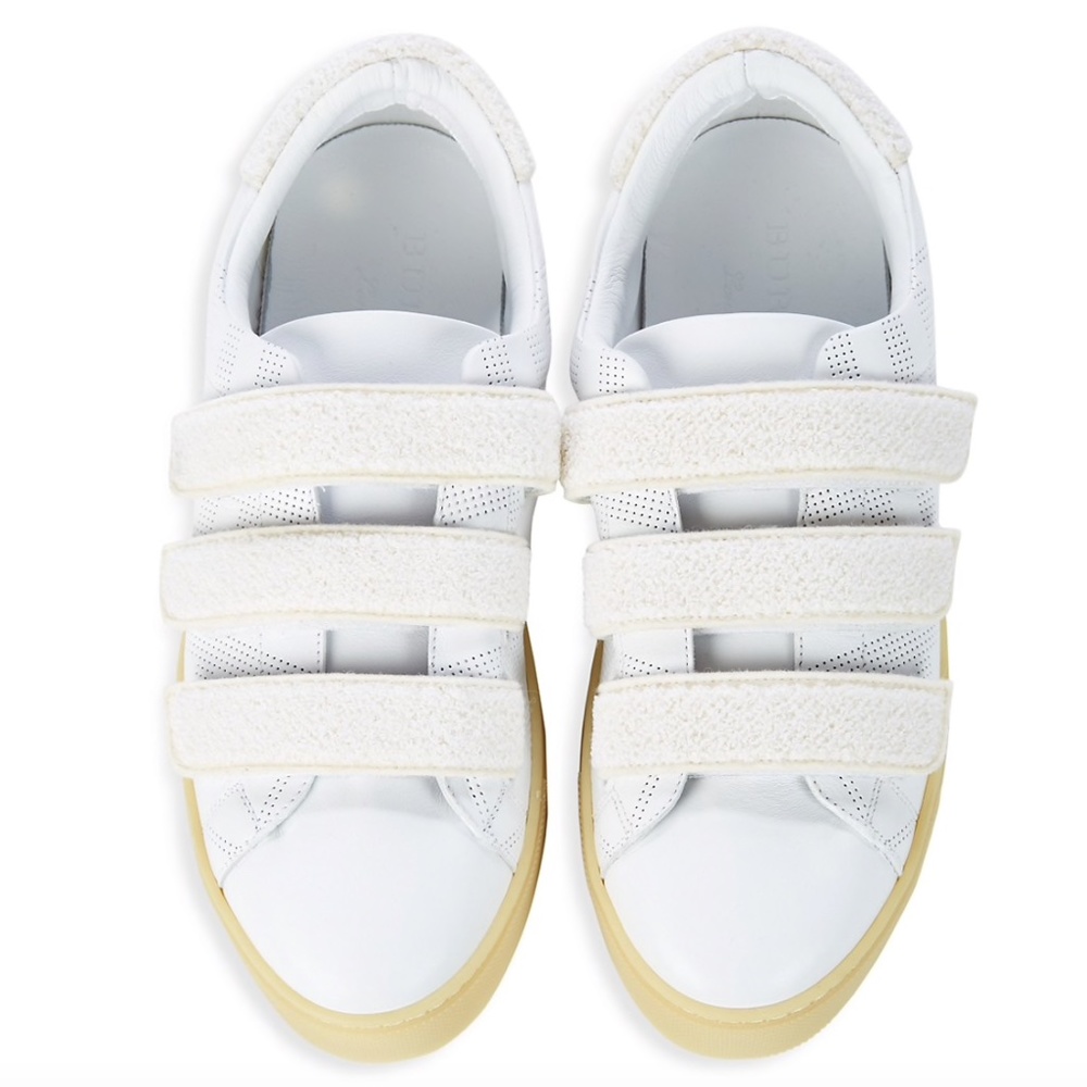 NIB Burberry Perfect Storm Leather Sneakers - Picture 5 of 5